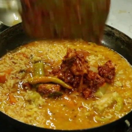 Chicken Sambar Rice