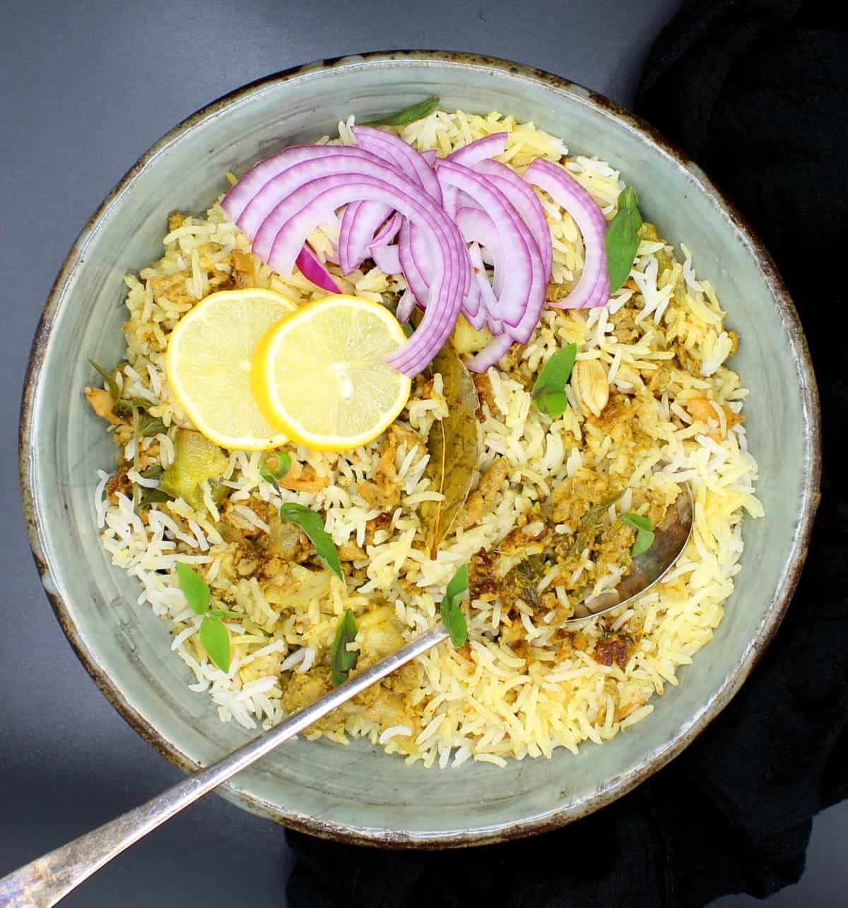 Veg Keema Biryani