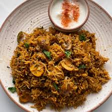 Mushroom Biryani